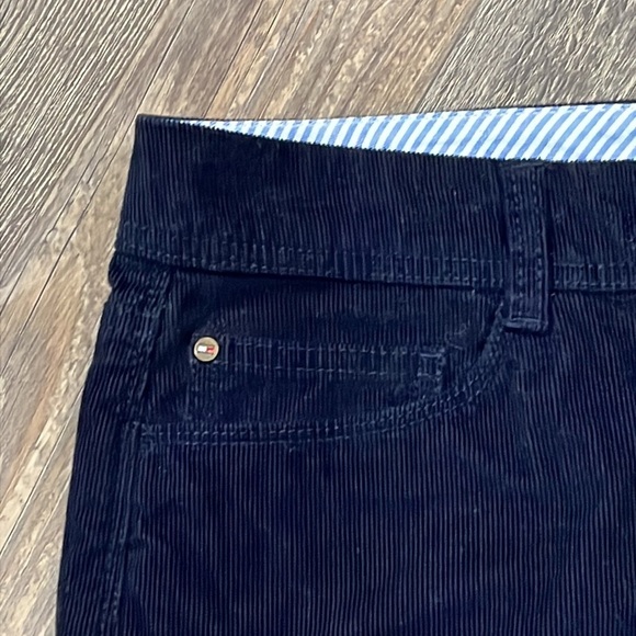 Tommy Hilfiger Corduroy Mini Skirt Sz 10 Academia Preppy Ivy League Retro Rory - Picture 13 of 13